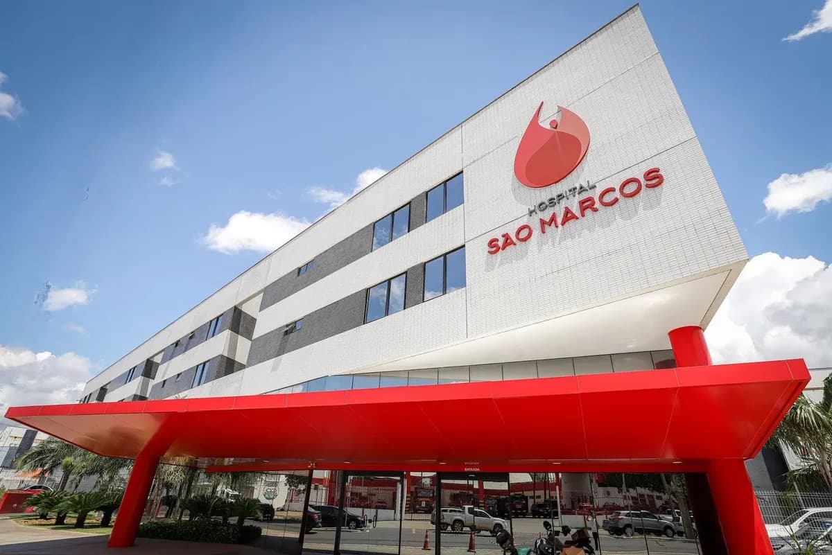 Fachada do Hospital São Marcos em Teresina, Piauí