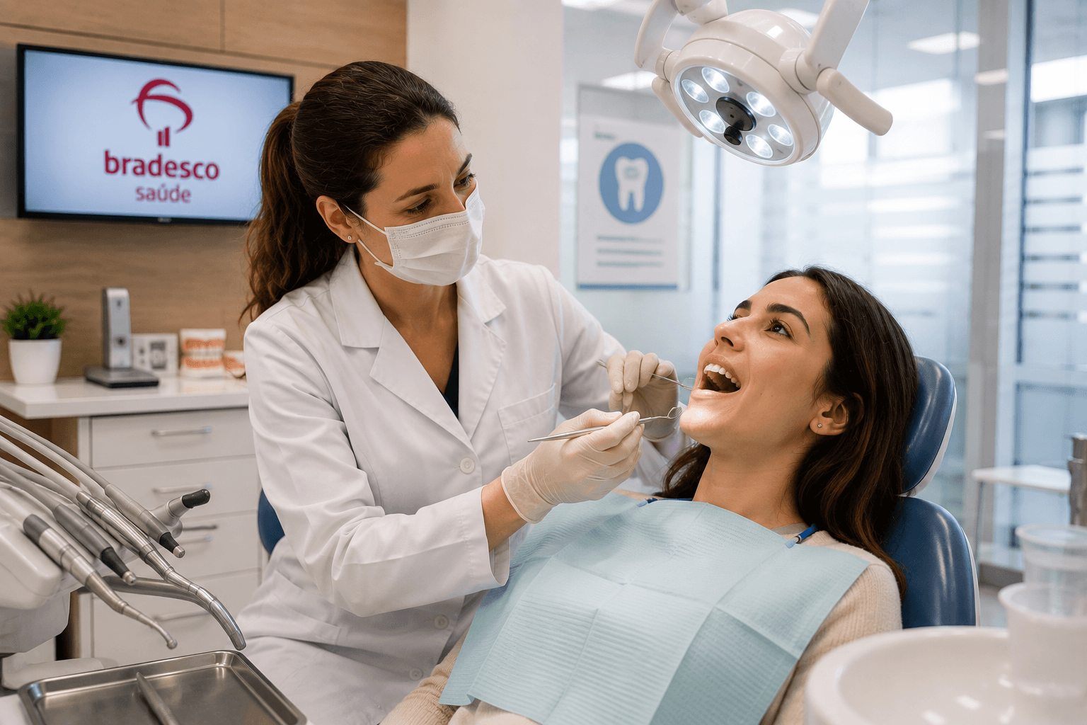 Quais procedimentos odontológicos têm direito a reembolso no Bradesco Saúde