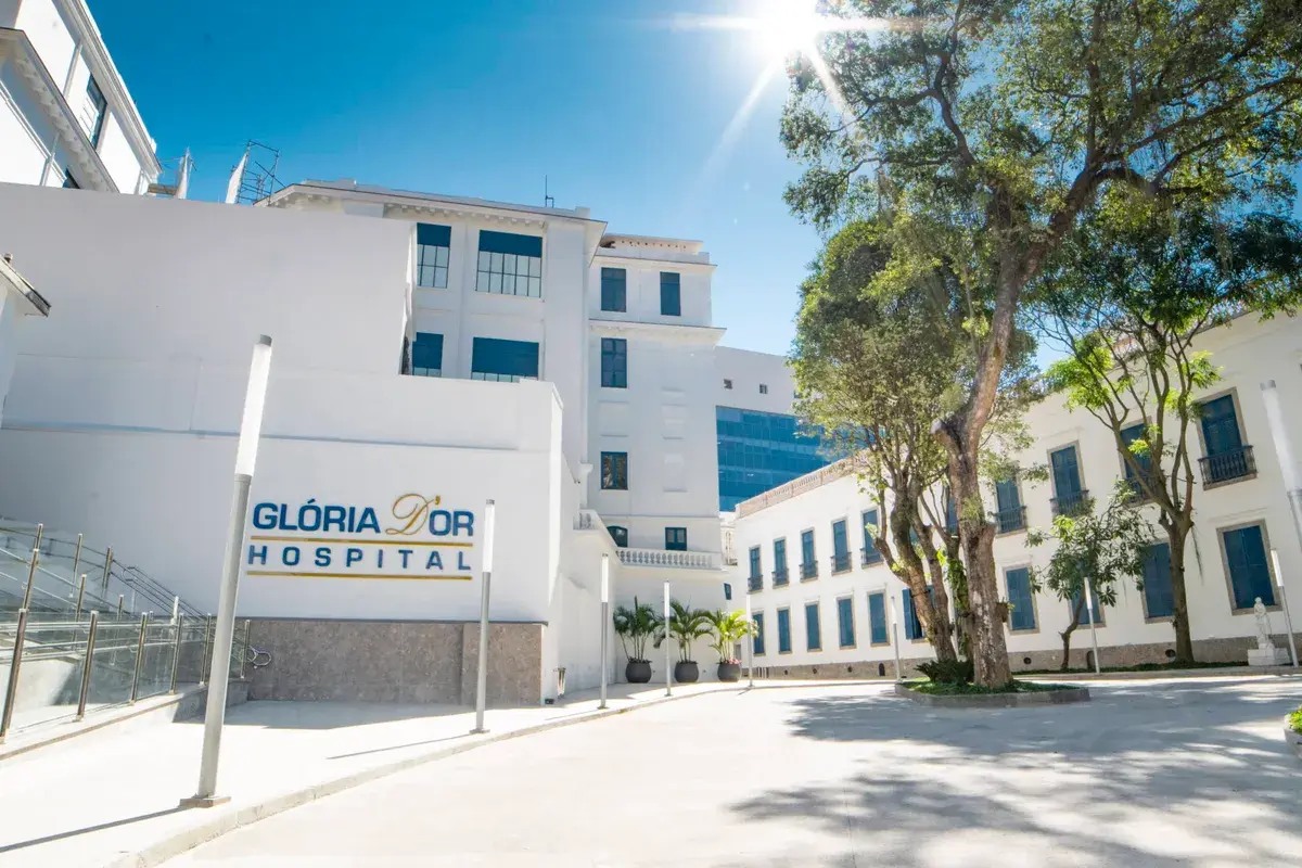 Fachada do Hospital Glória D'Or, Glória, Rio de Janeiro