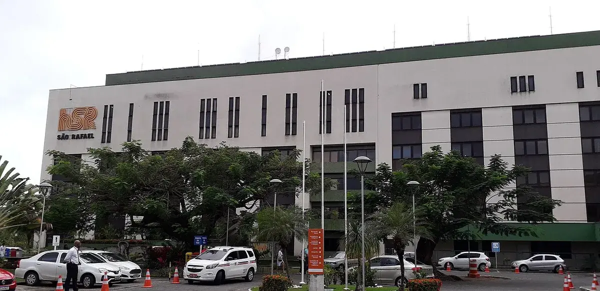Fachada do Hospital São Rafael, São Marcos, Salvador