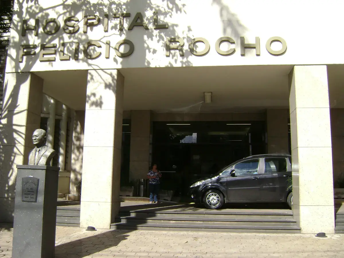 Fachada do Hospital Felício Rocho, Barro Preto, Belo Horizonte