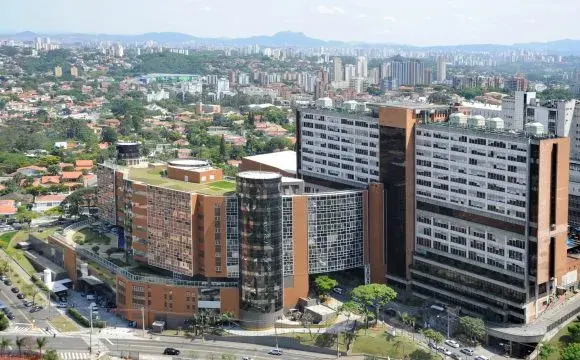 Fachada do Hospital Israelita Albert Einstein – Einstein Morumbi, Morumbi, São Paulo